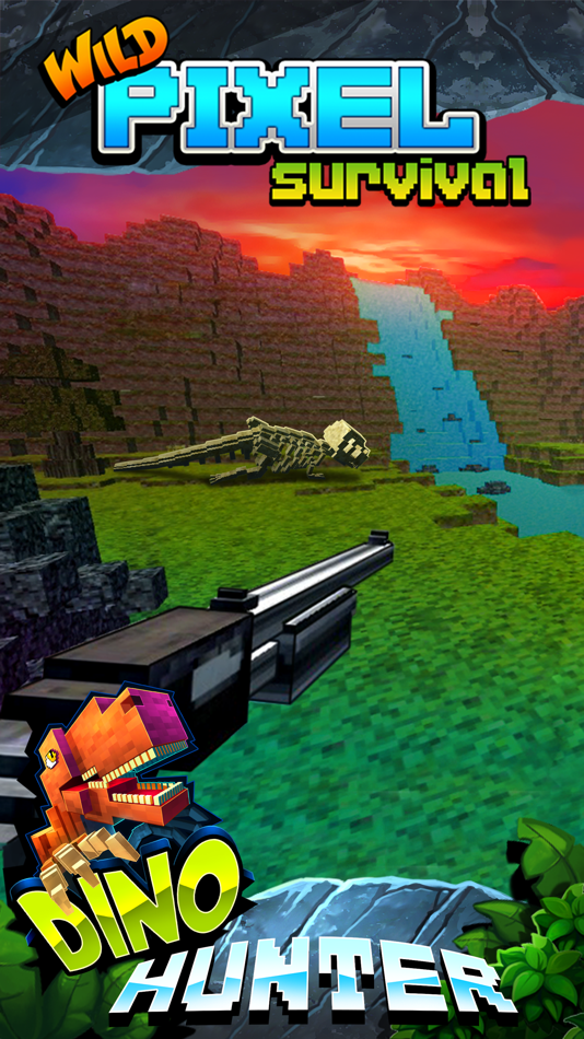 Wild Dino-saur Hunt-ing Survival Pixel - 1.2 - (iOS)