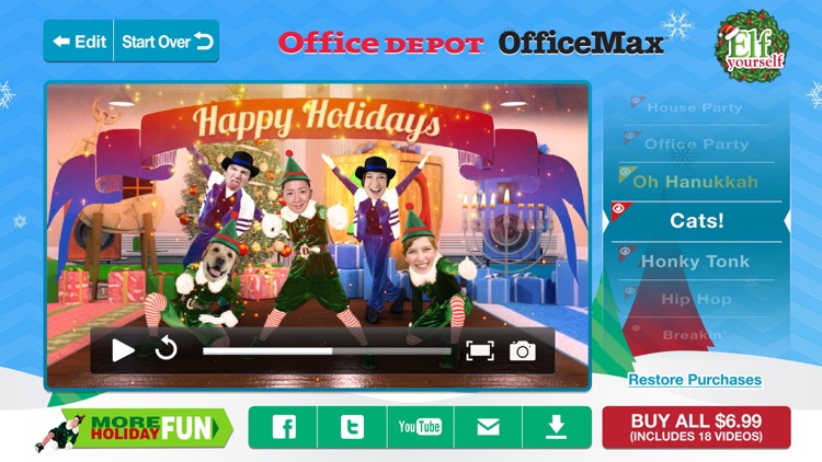 ElfYourself by Office Depot, Inc. screenshot-3