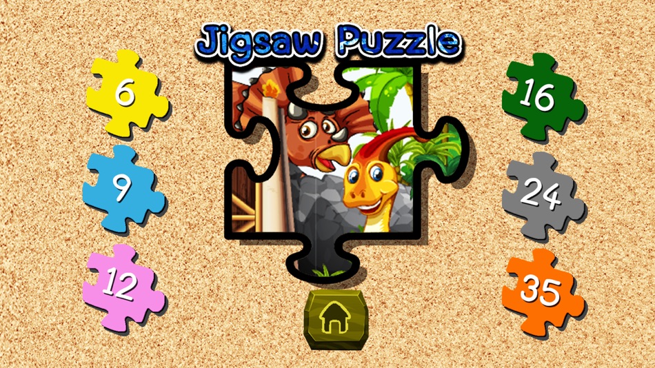 dinosaur jigsaw puzzles the little good online - 1.2 - (iOS)