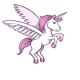 Unicorns! app icon - Stickers app for iPhone