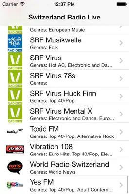 Game screenshot Switzerland Radio Live Player (Schweiz / Swiss) apk