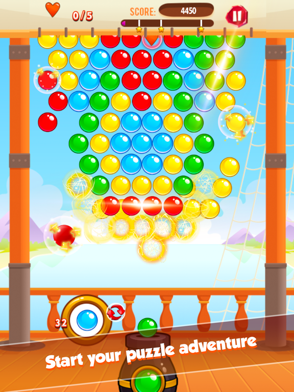Bubble Shooter Games - Free Match 3 app screenshot 3