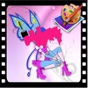 Coloring Page For Kids Game Winx Club Version