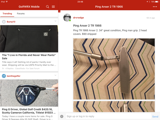 Screenshot #5 pour GolfWRX