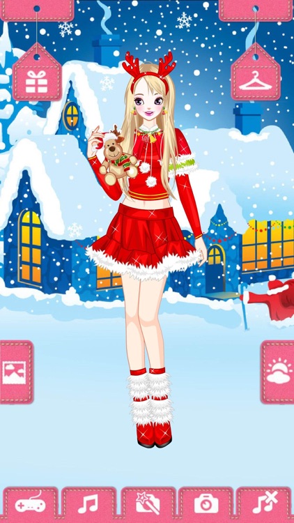 Princess Chrismas-Girl&Boy Salon Games