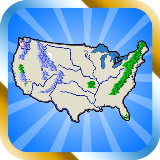 America Terrain Jigsaw iOS App