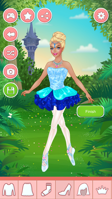 Screenshot #3 pour Ballerine Jeu D'habillage - Jeux De Mode De Ballet