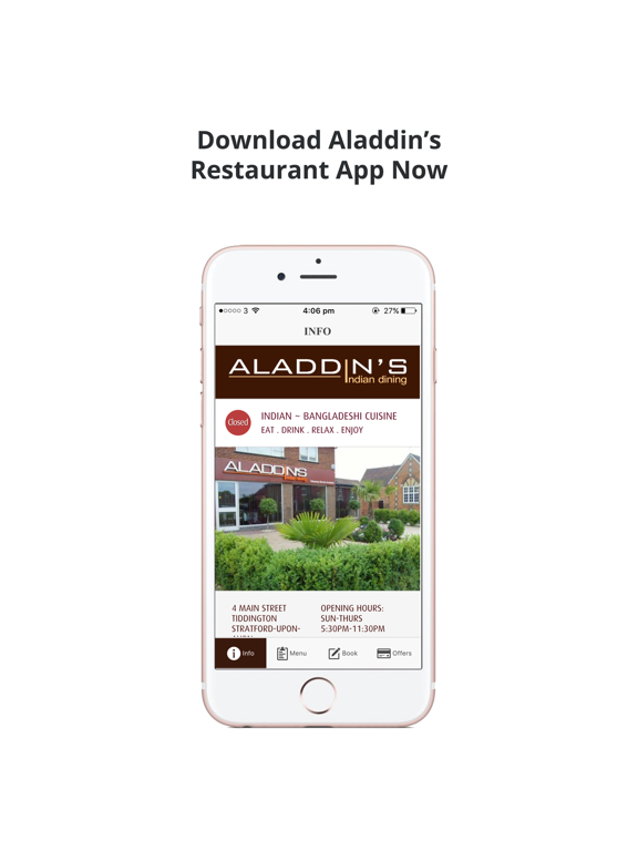 Screenshot #4 pour Aladdin's Restaurant