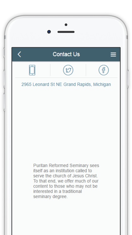 Puritan Reformed Seminary