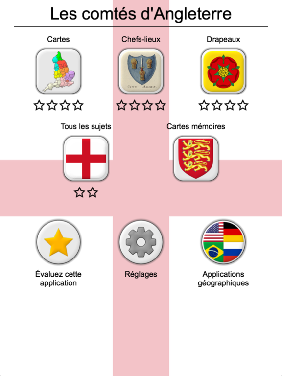 Screenshot #6 pour Comtés de l'Angleterre - Quiz