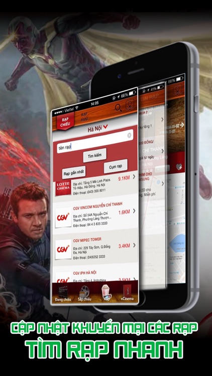 vCinema-Lịch phim chiếu rạp, phim tv, trailer