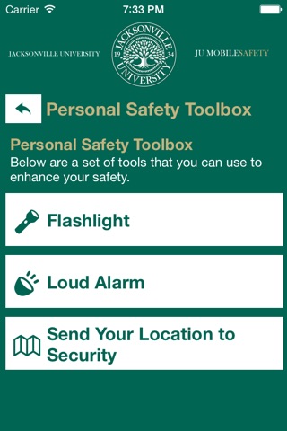 JU Mobile Safety screenshot 3