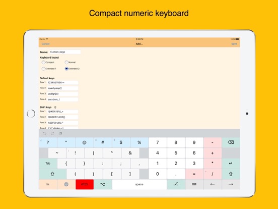 Screenshot #5 pour FullKeys Keyboard