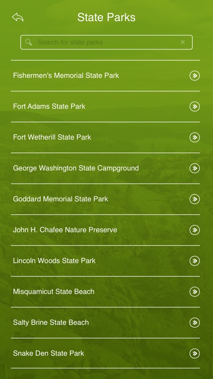 Rhode Island State Parks