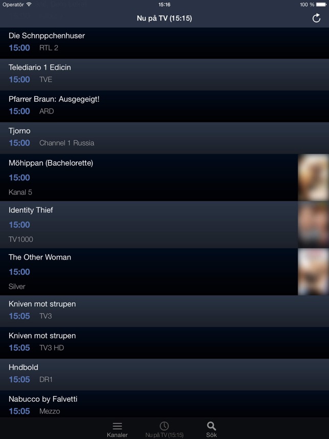 Sverige TV Guide för iPad(圖2)-速報App