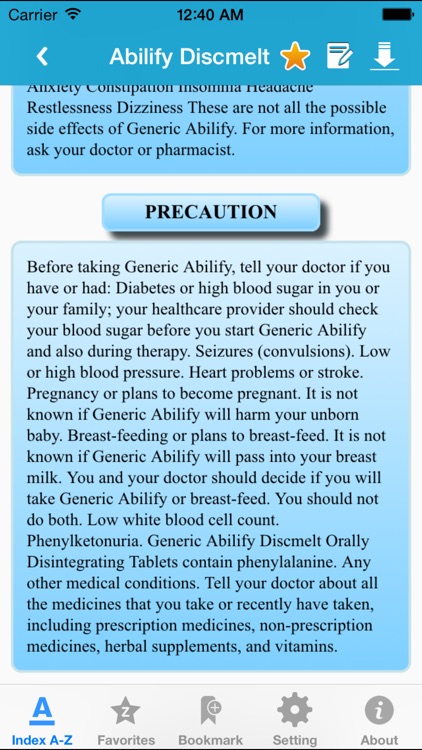 Drugs Dictionary Offline 2017 screenshot-3