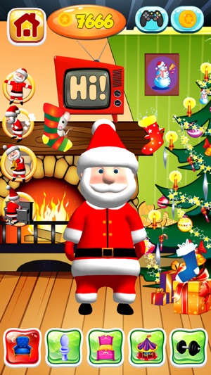 Talking Santa Claus Game