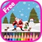 Santa Claus Coloring Book For Kids