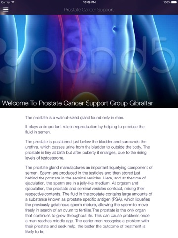 Prostate Cancer Support Group Gibraltar screenshot 3