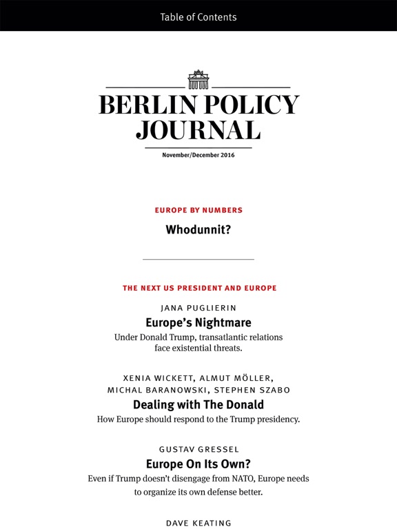 Screenshot #5 pour Berlin Policy Journal