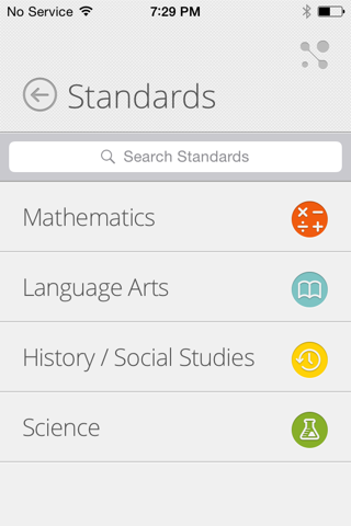 Tennessee Academic Standards screenshot 2