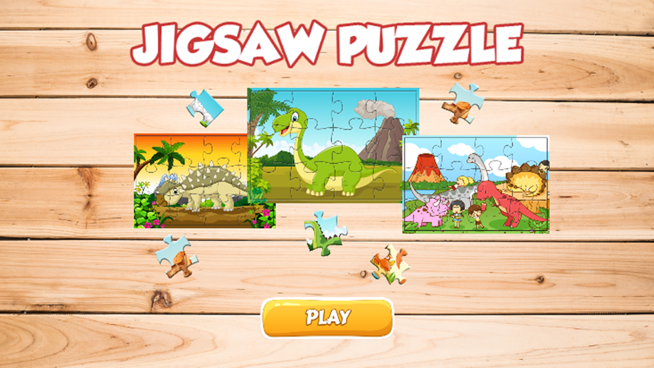 Dinosaurs Jigsaw Game HD - For Kids Toddler Puzzle - 1.0 - (iOS)