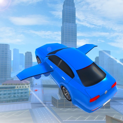 Flying Sports Car Simulator Icon