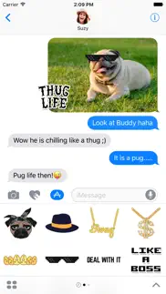 thug life stickers – pimp your chat for imessage iphone screenshot 1