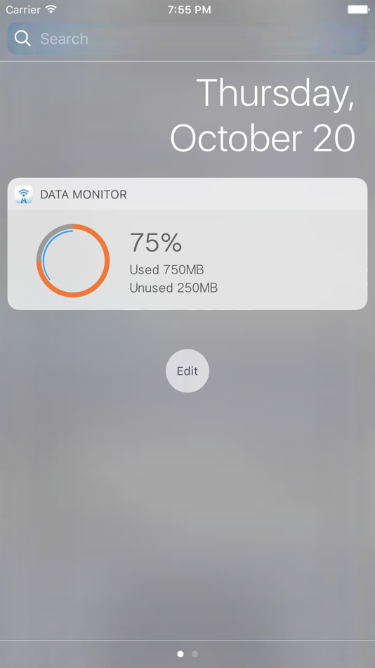 Data Monitors - 1.5.0 - (iOS)