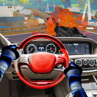 Shooting From Car - Free Car Racing and Shooting