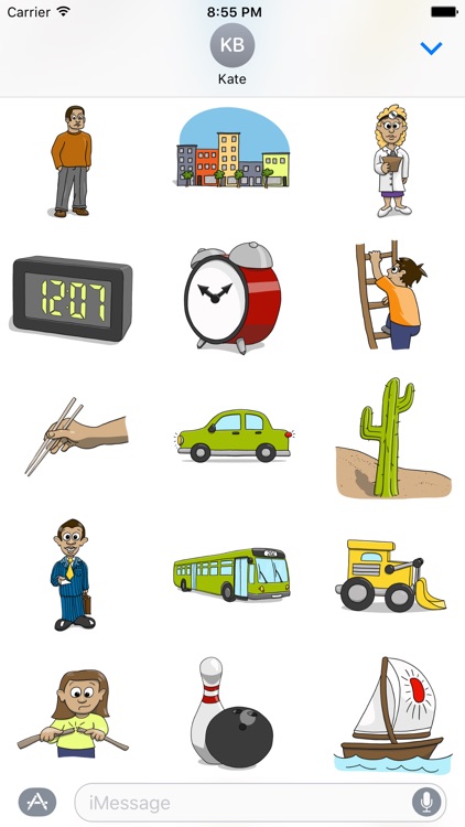 Stickertoons Life – Useful stickers for iMessage