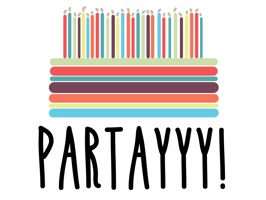 Say Happy Birthdat like never before with this collection of stickers