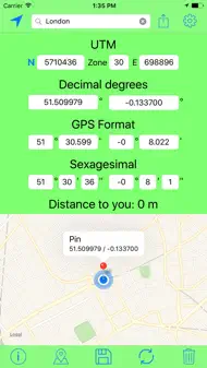 UTM Coordinates Tool iphone bilder 4