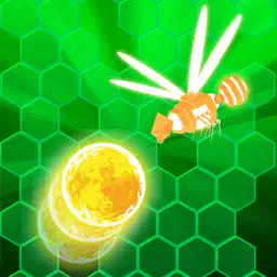 Bouncing Ball Attack Orange Killer Bee Hive Game app icon