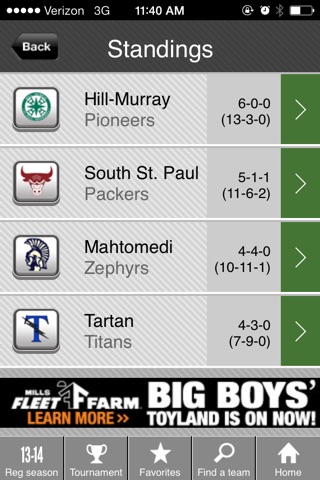 Girls' Hockey Scoreboard screenshot 2