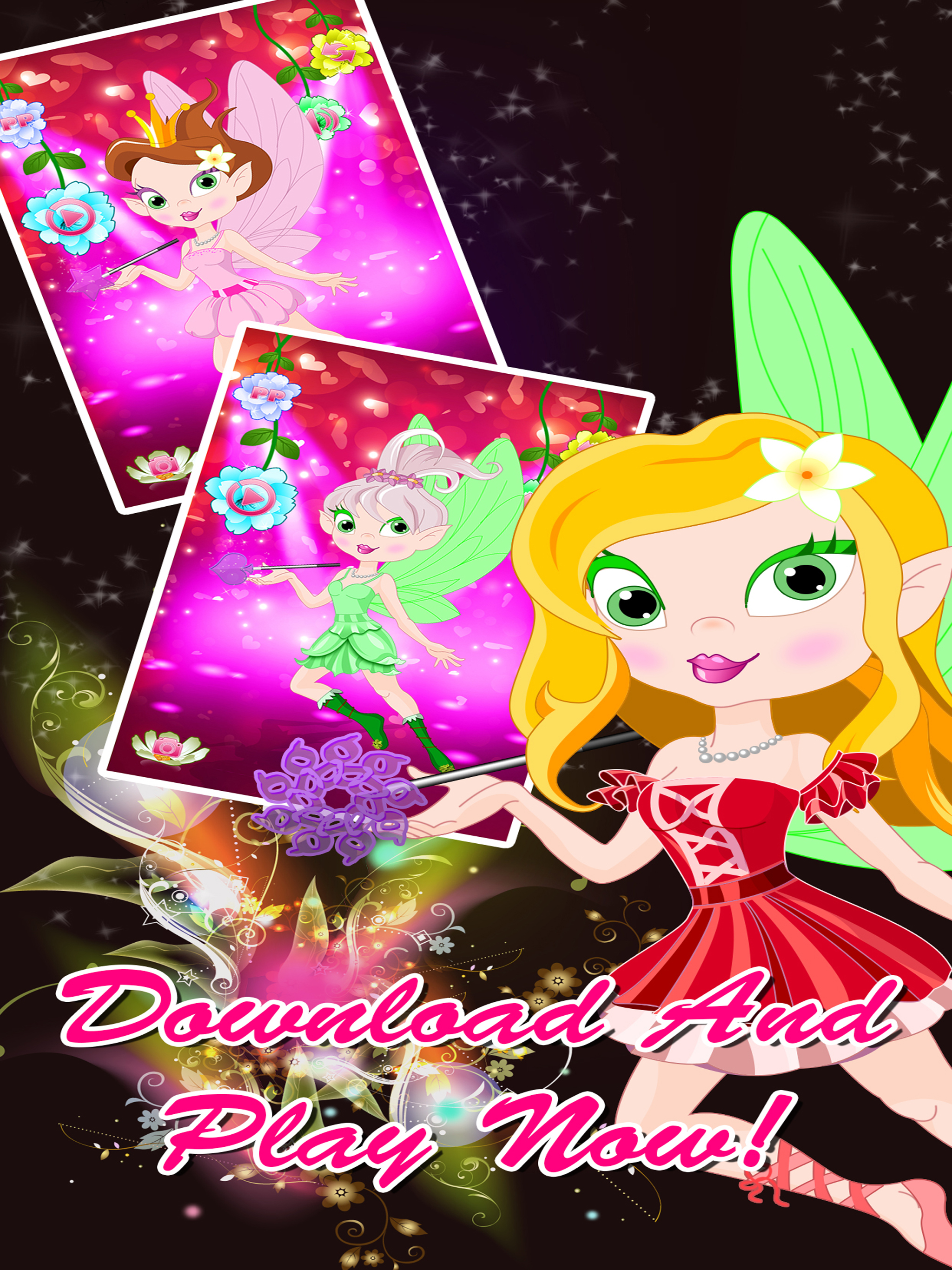 Prinsesse Fairytale Dress Up Games screenshot 6