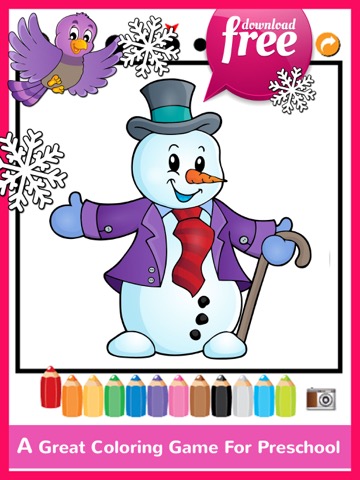 Christmas Coloring Book Free For Kids And Toddlersのおすすめ画像2