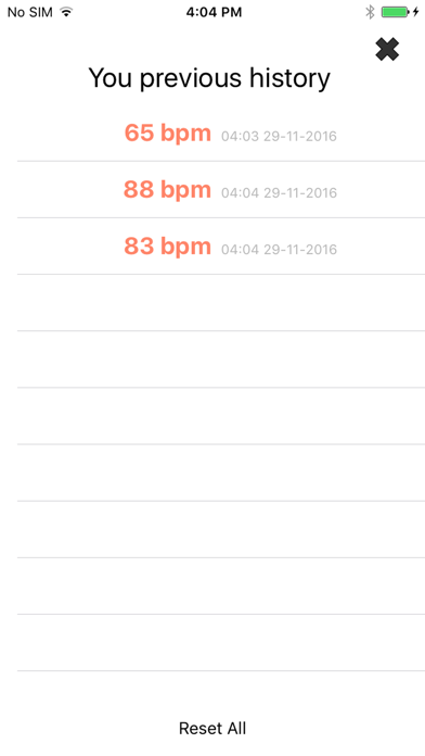 Cardiograph Monitor BPM detector for iPhoneのおすすめ画像3