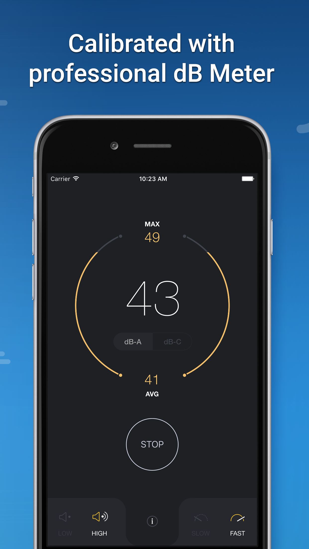 dB Decibel Meter - sound level measurement tool