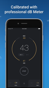 dB Decibel Meter - sound level measurement tool screenshot