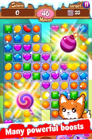 Candy Blast Gummy Bears - Yummy Crush Match 3 Gameのおすすめ画像3