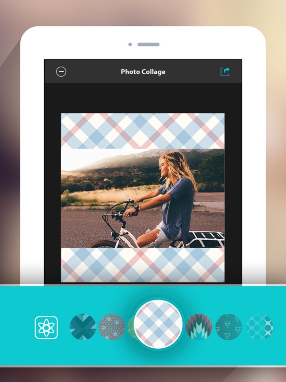 Photo Collage HD Pro – Pic Frame Maker Grid Editor iPad screenshot 4 - Reference app