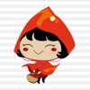 Red Riding Hood Stickers - iPhoneアプリ