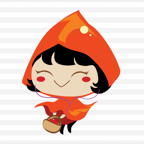 Red Riding Hood Stickers