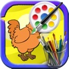 Coloring Games Chicken Version