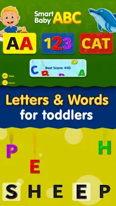 Smart Baby ABC Games: Toddler Kids Learning Apps - Screenshot 1