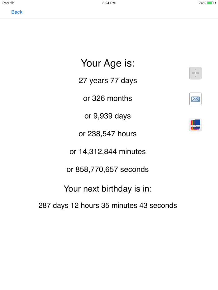 Age Calculator Original