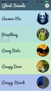 Ghost Sounds - Scary Sounds,Horror Sounds screenshot #2 for iPhone