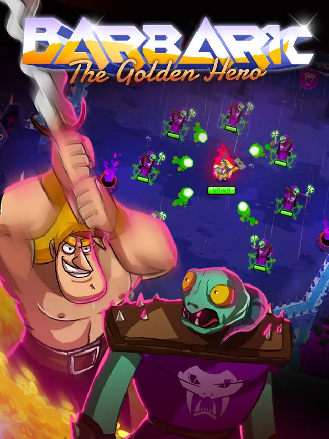 Barbaric: The Golden Hero, game for IOS