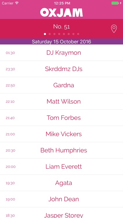 Oxjam Bristol Takeover - festival programme